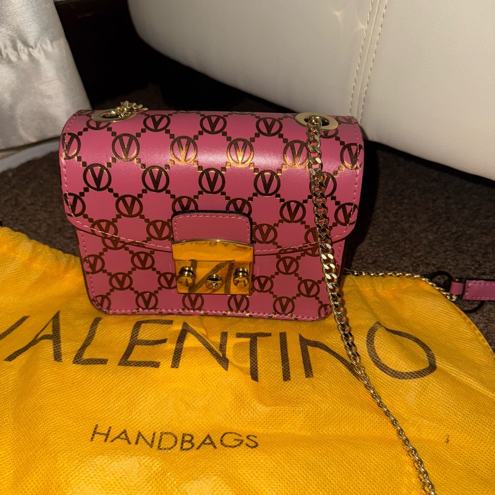 Valentino Pink Mini Bag with Luxurious Design